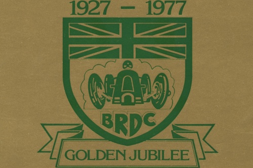 BRDC British Racing Club 10cm Vinyl Sticker - Retro Automotive Decor BA074